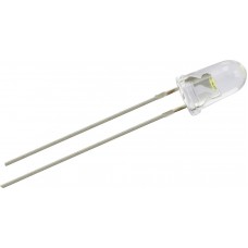 LED 5mm BIANCO TRASPARENTE ALTA LUMINOSITA