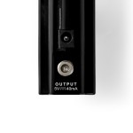 ANTENNA INTERNA AMPLIFICATA DVB-T/T2 GUADAGNO 28DB FM/VHF/UHF VERTICALE