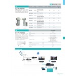 UX-MBQD6 FRACARRO LNB DUAL FEED 4 OUT