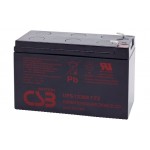 BATTERIA RICARICABILE PIOMBO AGM 12V 7,2Ah CSB UPS 123607 F2