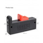 PROVAPILE UNIVERSALE PER BATTERIE AAA,AA,C,D,9V E BOTTONE CON DISPLAY LCD