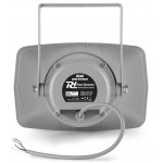 DIFFUSORE A TROMBA RETTANGOLARE 40W CON TRASFORMATORE DI LINEA 100V ABS IP66