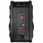 CASSA AMPLIFICATA PORTATILE 8 P. 20W LUCE LED,BLUETOOTH,RADIO,USB,SD
