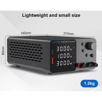 ALIMENTATORE DA BANCO IN 230Vac OUT:0-30VDC/0-10A 1 CANALE