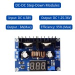 CONVERTITORE STEP-DOWN DC-DC IN:4-38Vdc OUT:1.2-36Vdc 8A