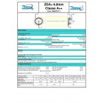 ZDA6.8++ ZODIAC CAVO TV/SAT CLASSE A++ DIAMETRO ESTERNO 6.8mm