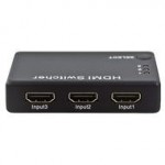 SWITCHER HDMI 3 IN 1 OUT 1080P, 3D, CON TELECOMANDO