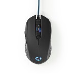 KIT GAMING COMPOSTO DA MOUSE, PAD, CUFFIA CON ADATTATORE E TASTIERA