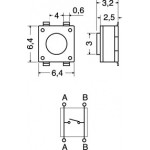 MICROPULSANTE SMD 4 PIN 6x6