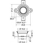 INTERRUTTORE TERMICO (NA) 80^ GRADI