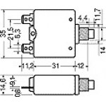 INTERRUTTORE TERMICO BREAKER 5A