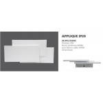 APPLIQUE A LED IP20 14W 400LM 3000K 265x125mmmm COLORE BIANCO