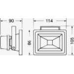 FARO LED 10W 12/24VDC IP65 LUCE NATURALE