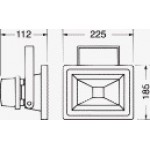 FARO LED 30W 12/24VDC IP65 LUCE NATURALE