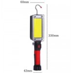 TORCIA DA LAVORO RICARICABILE A LED 700lm 20W 5000K 60 LED COB