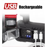 TORCIA LED RICARICABILE 50W CON TREPPIEDI E FUNZIONE POWERBANK