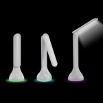 LAMPY PLUS LAMPADA DA TAVOLO 18 LED RGB CON BATTERIA RICARICABILE