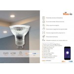 HOM-SPOT-DINW HOM-IO LAMPADA LED WIRELESS PAR16 GU10 4.5W 2700K-6500K DIMMERABILE 110 G