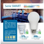 LAMPADA LED SMART LIFE WIRELESS PAR16 GU10 4.5W 120GR.RGB+2700K DIMMERABILE