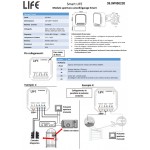 MODULO RICEVITORE APRICANCELLO SMART LIFE WIRELESS 2.4 GHZ 220-240V 50/60HZ