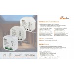 HOM-MOD-SWITCH HOM-IO MODULO RICEVITORE ON/OFF WIRELESS 2.4 GHZ 220-240V 50/60HZ 10A 1 CANALE