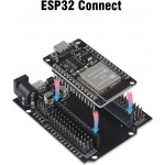 ESP32 CH340 SCHEDA DI SVILUPPO ESP32-WROOM-32D MODULO 2,4GHZ WIFI E BLUETOOTH MATRICE LED