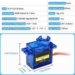 SG90 SERVOMOTORE PER BRACCIO ROBOT PER ARDUINO