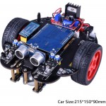 QUIMAT ROBOT SMART CAR KIT COMPATIBILE ARDUIIDE ROBOT CAR CON R3,MOD.TRACC. ,BLUETOOTH
