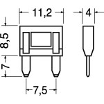 MINIFUSIBILE A LAMA 10 A