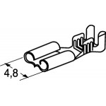 FASTON FEMMINA PASSO 4,80mm CONFEZIONE PZ.100