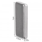 COPPIA MAGNETI AL NEODIMIO 10x5mm