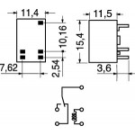 RELE' 5Vcc 1 SCAMBIO MICRO IMPORT