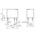 RELE' 5Vcc 1 SCAMBIO MICRO DIL SY5K