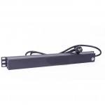 MULTIPRESA PER ARMADI RACK 19P. 6 POSTI SCHUKO CON INTERRUTTORE LUMINOSO