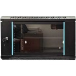 ARMADIO RACK 19P. SERIE ECO 6 UNITA' A PARETE L600xH350xP450mm
