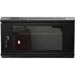 ARMADIO RACK 19P. SERIE ECO 6 UNITA' A PARETE L530xH300xP400mm