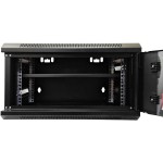 ARMADIO RACK 19P. SERIE ECO 6 UNITA' A PARETE L530xH300xP400mm