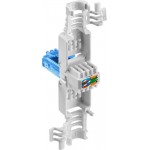 SPINA PLUG RJ45 UTP CAT6 CRIMPAGGIO SENZA ATTREZZI