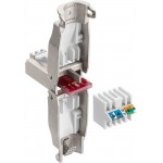 SPINA PLUG RJ45 STP CAT6/CAT6A CRIMPAGGIO SENZA ATTREZZI