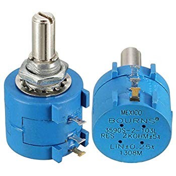 POTENZIOMETRO MULTIGIRO 10 GIRI 2W 100 OHM